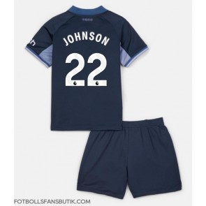 Tottenham Hotspur Brennan Johnson #22 Replika Bortatröja Barn 2023-24 Kortärmad (+ Korta byxor)